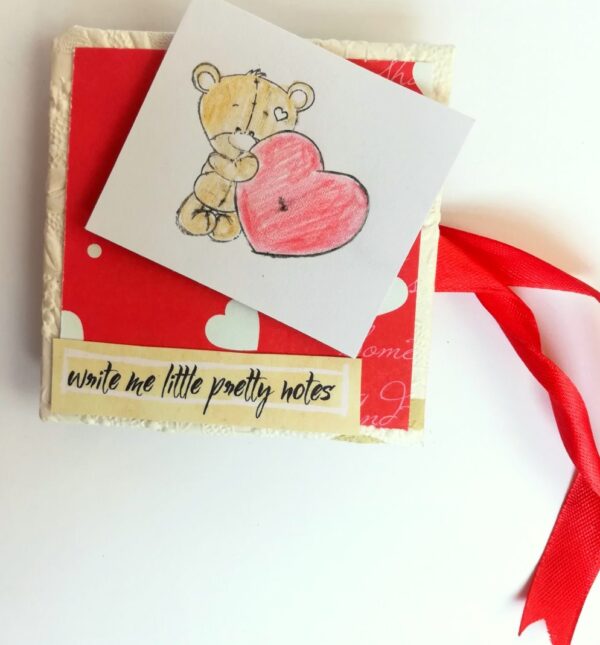 Valentine Handmade Gifts Teddy Hamper image Valentine Handmade Gifts Teddy Hamper image