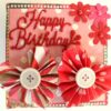 Love and Birthday Explosion Box With Battery Light Cake image