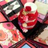 Love and Birthday Explosion Box With Battery Light Cake image