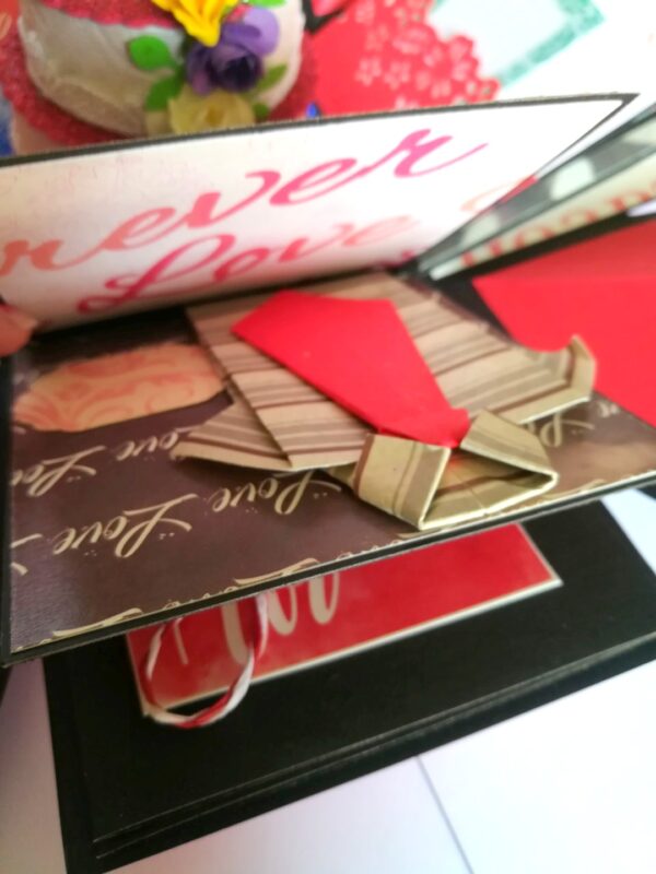 Love Explosion Box With Battery Light Cake image Love Explosion Box With Battery Light Cake image