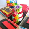 Love and Birthday Explosion Box With Battery Light Cake image