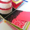 Love and Birthday Explosion Box With Battery Light Cake image