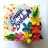 Love and Birthday Explosion Box With Battery Light Cake image