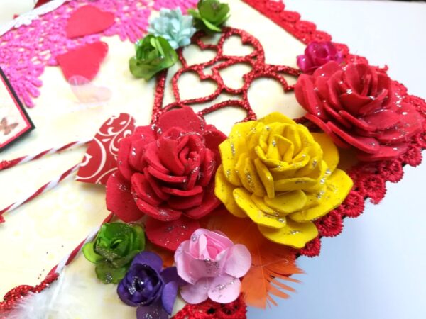 Dream Catcher Love Handmade Scrapbook image