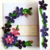 Purple Themed Mini Scrapbook Greeting Card image Purple Themed Mini Scrapbook Greeting Card image