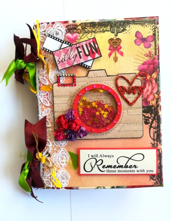 Handmade Birthday Quilled Scrapbook image Handmade Birthday Quilled Scrapbook image