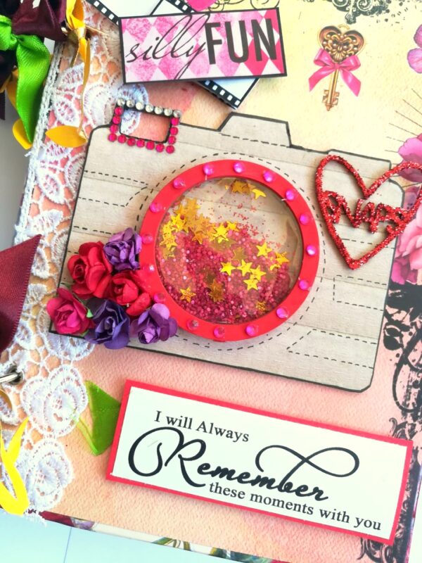 Handmade Birthday Quilled Scrapbook image Handmade Birthday Quilled Scrapbook image