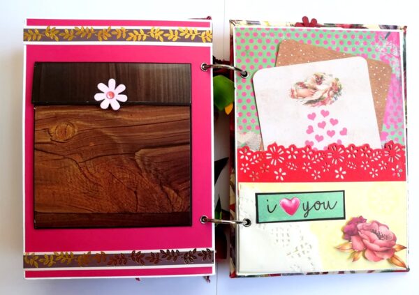 Handmade Birthday Quilled Scrapbook image Handmade Birthday Quilled Scrapbook image