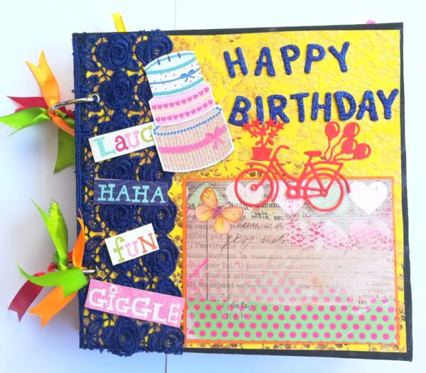 Male Birthday Origami Scrapbook image Male Birthday Origami Scrapbook image
