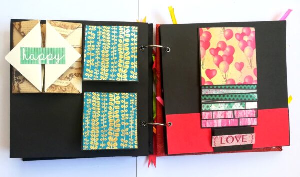 Male Birthday Origami Scrapbook image Male Birthday Origami Scrapbook image