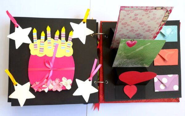 Male Birthday Origami Scrapbook image Male Birthday Origami Scrapbook image