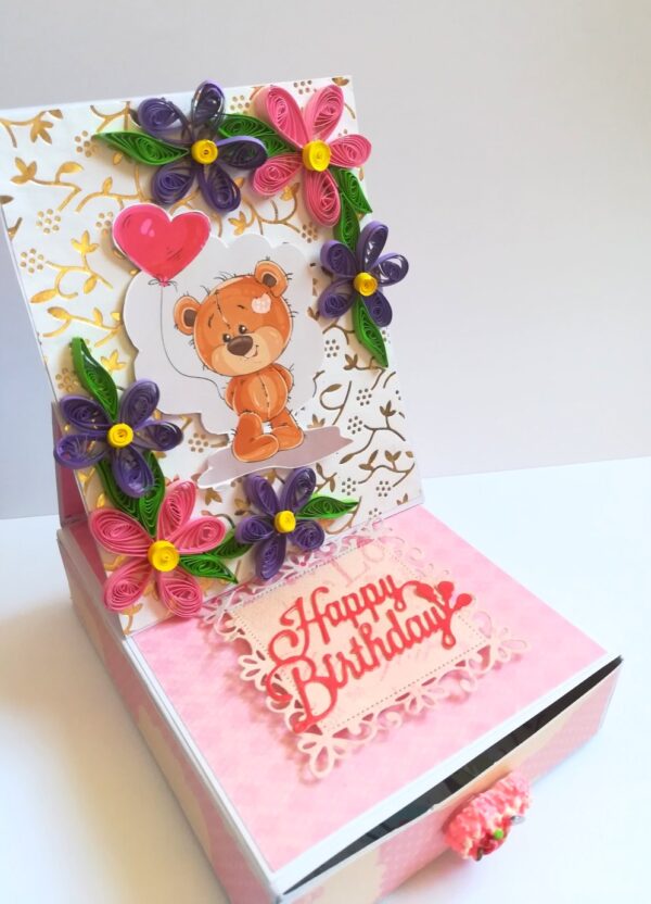 Card With Drawer Gift Greeting Card image Card With Drawer Gift Greeting Card image