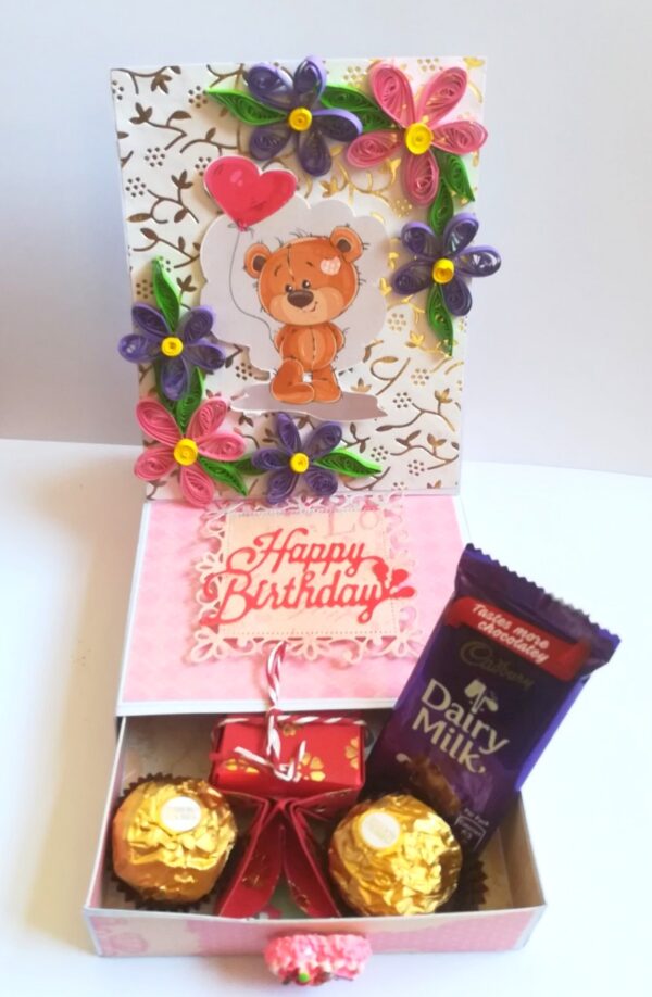 Card With Drawer Gift Greeting Card image Card With Drawer Gift Greeting Card image