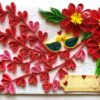 Quilled Love Tree With Birds Card image