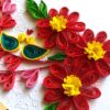 Quilled Love Tree With Birds Card image