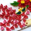 Quilled Love Tree With Birds Card image