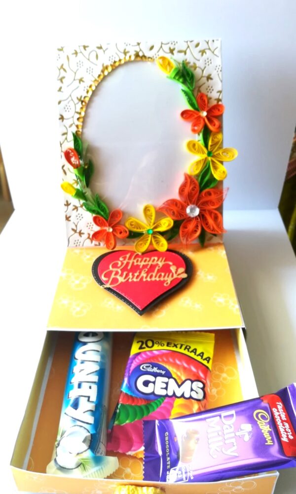 Card With Drawer Gift Greeting Card image Card With Drawer Gift Greeting Card image