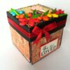 Multicolor Flowers Birthday Exploding Box image Multicolor Flowers Birthday Exploding Box image
