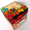 Multicolor Flowers Birthday Exploding Box image Multicolor Flowers Birthday Exploding Box image