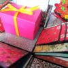 Multicolor Flowers Birthday Exploding Box image Multicolor Flowers Birthday Exploding Box image