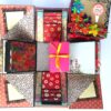 Multicolor Flowers Birthday Exploding Box image Multicolor Flowers Birthday Exploding Box image