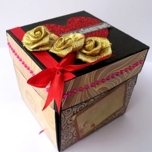 Golden and Red Love Explosion box image