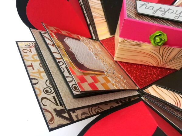 Golden and Red Love Explosion box image Golden and Red Love Explosion box image