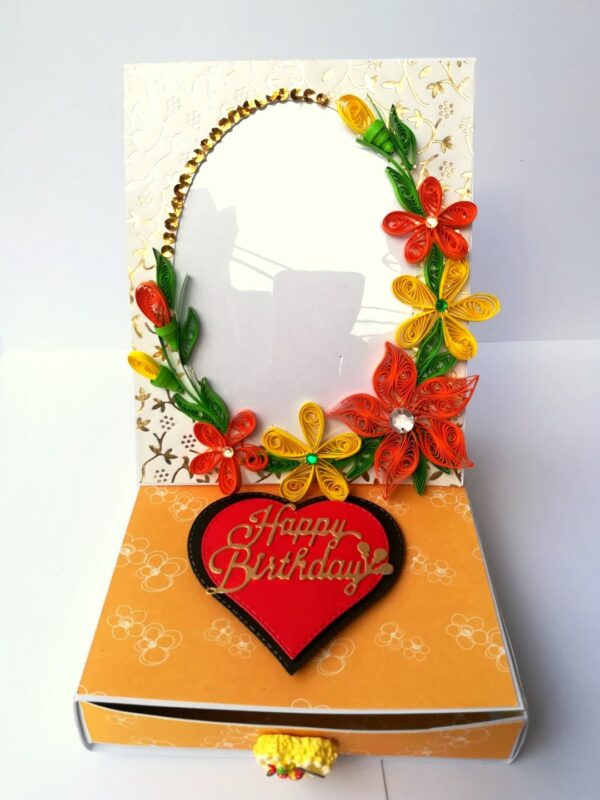 Card With Drawer Gift Greeting Card image Card With Drawer Gift Greeting Card image