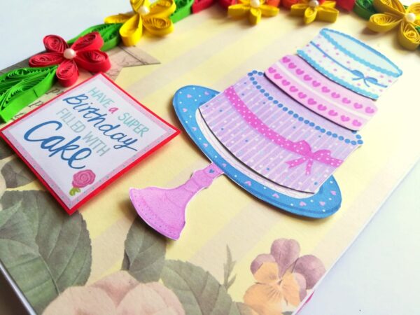 Cut The Cake Birthday Greeting Card image Cut The Cake Birthday Greeting Card image