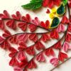 Quilled Love Tree With Birds Greeting Card image Quilled Love Tree With Birds Greeting Card image
