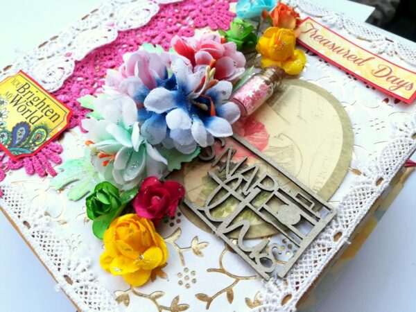 Love and Birthday Handmade Scrapbook image