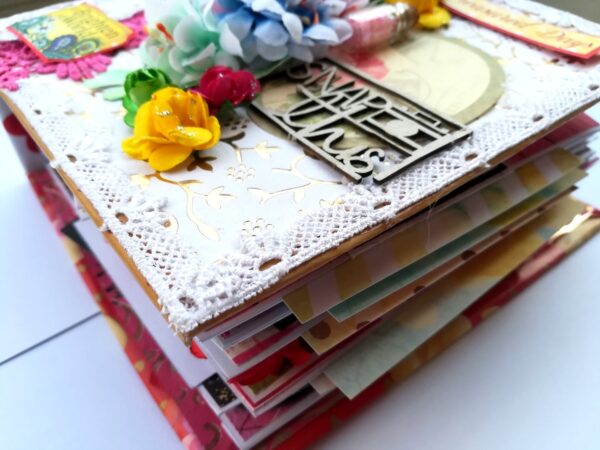 Love and Birthday Handmade Scrapbook image