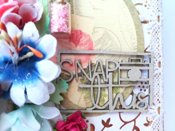 Love and Birthday Handmade Scrapbook image