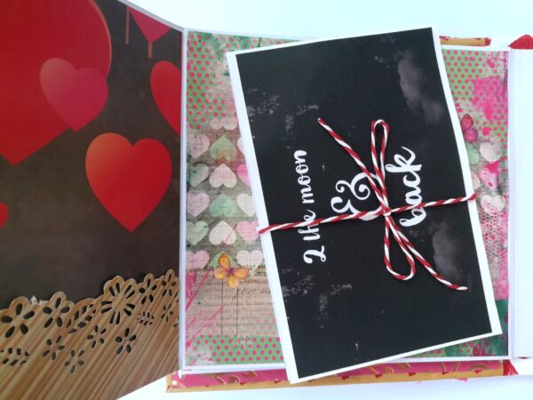 Love and Birthday Handmade Scrapbook image