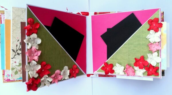 Love and Birthday Handmade Scrapbook image