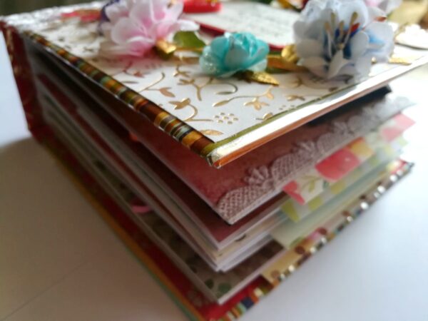 Moments Love and Birthday Quilled Scrapbook image
