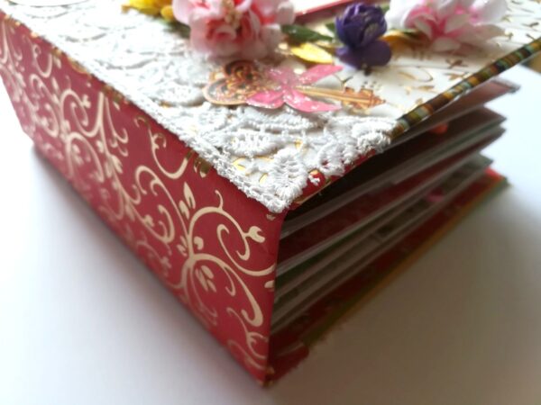 Moments Love and Birthday Quilled Scrapbook image