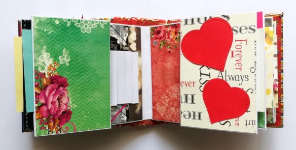 Moments Love and Birthday Quilled Scrapbook image