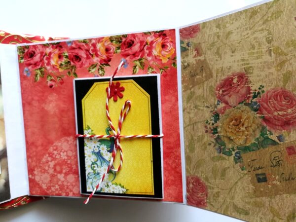 Moments Love and Birthday Quilled Scrapbook image