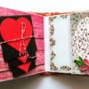 Moments Love and Birthday Quilled Scrapbook image