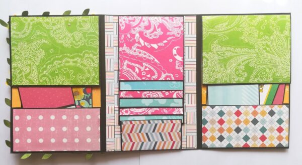 Birthday Mini Scrapbook Greeting Card image Birthday Mini Scrapbook Greeting Card image