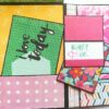 Birthday Mini Scrapbook Greeting Card image Birthday Mini Scrapbook Greeting Card image