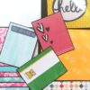Birthday Mini Scrapbook Greeting Card image Birthday Mini Scrapbook Greeting Card image