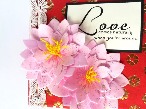 Love Mini Scrapbook Handmade Gift image Love Mini Scrapbook Handmade Gift image