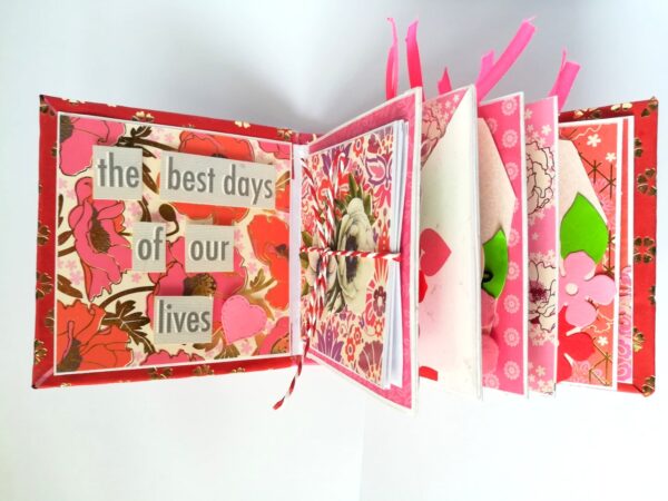 Love Mini Scrapbook Handmade Gift image Love Mini Scrapbook Handmade Gift image