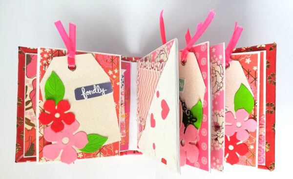 Love Mini Scrapbook Handmade Gift image Love Mini Scrapbook Handmade Gift image