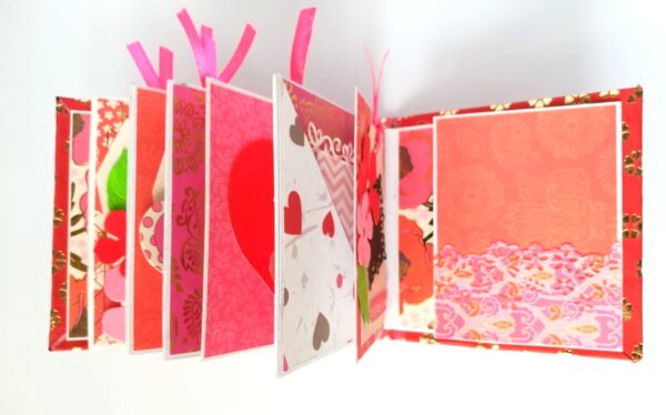 Love Mini Scrapbook Handmade Gift image Love Mini Scrapbook Handmade Gift image