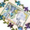 Sparkling Blue Themed Birthday Card image Sparkling Blue Themed Birthday Card image