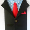 Suit Themed Male Handmade Greeting Card image