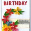 Birthday Mini Scrapbook Greeting Card image Birthday Mini Scrapbook Greeting Card image